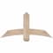 Ekena Millwork Bellingham Smooth Timber Gable Bracket, Douglas Fir, 48"W x 24"H x 5 1/2"D x 5 1/2"F, 12/12 Pitch GBW048X24X0606BEL00SDF - alternate 1
